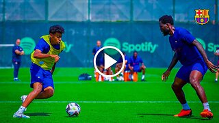 Lamine Yamal | Barça Team Training SKILLA | 15 Years Old (3/5/23)