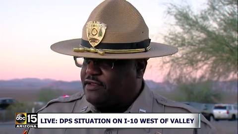 DPS talks about trooper-involved shooting west of Phoenix