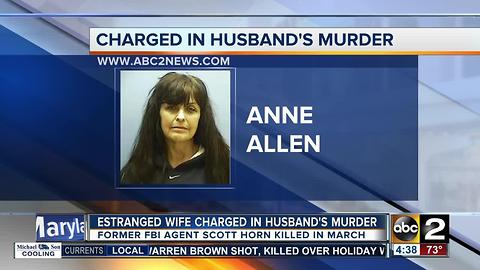 Estranged wife charged with killing retired FBI agent