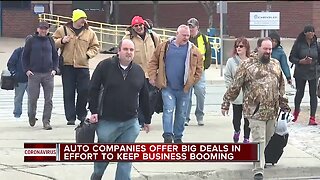 Auto companies offer big deals in effort to keep business booming.