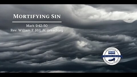 Mortifying Sin