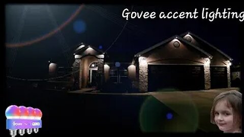 Govee smart light bulbs completing my accent lighting
