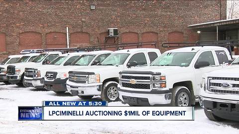 LPCiminelli auctioning a million dollars worth of equipment