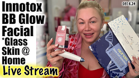 Live Innotox Glass Skin Facial with BB Glow and Ronas Stem Cells, AceCosm | Code Jessica10 Saves