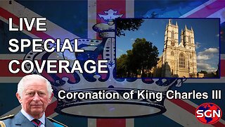 Live: Outside Westminster Following Coronation of King Charles III