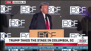 FULL SPEECH: Trump Keynotes the Black Conservative Federation Gala in S.C. - 2/23/24