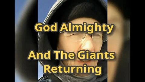 Morning Musings # 425 - Thoughts On The Almighty... And The Giants Returning