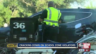 Deputies cracking down on school zone speeders
