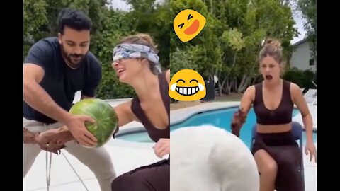 Most funny video On Internet, Hand put inside watermelon/but of ass,😀😂 Random World