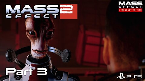 Mass Effect Legendary Edition | Mass Effect 2 Playthrough Part 3 | PS5 Gameplay