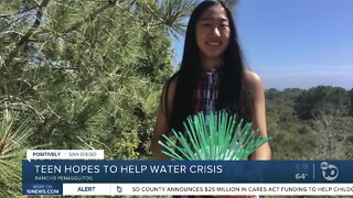 Teen hopes to help the world's water crisis