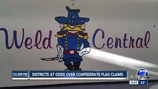 District at odds over Confederate flag claims