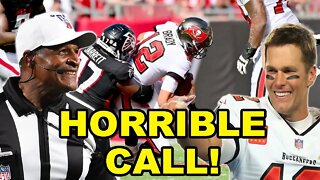 Falcons get HOSED on TERRIBLE roughing the passer call on Tom Brady sack! Jerome Boger defends call!