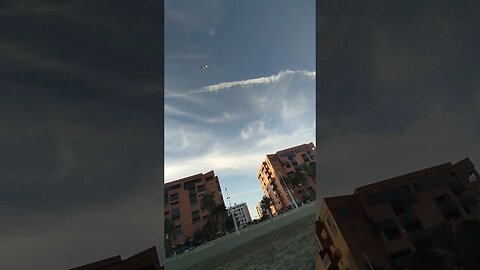 VLOG - SKY APPRECIATION - BEAUTIFUL EVENING - HUELIN PLAYA MALAGA #shorts