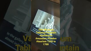 V&A Museum Tabletop Fountain #exhibition #museum #london #tourism 1500 to 1700