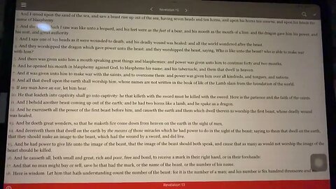 Let’s go Home Revelation 13 pt3 Aa121