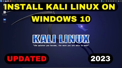 How To Install Kali Linux On Windows 10(Updated)