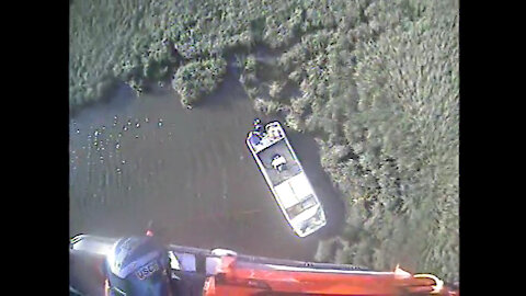 Coast Guard, local agencies rescue overdue boater near Lake Felicity