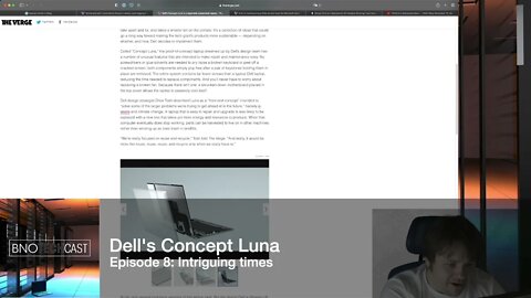 DELL's concept Luna Laptop