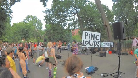 HzB PiNC LoUDS close out performances Tompkins Square Park NYC 7-31-22