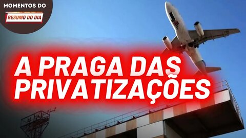 Bloco de aeroportos brasileiros é vendido em leilão | Momentos do Resumo do Dia