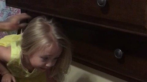 Is There A Kid In That Dresser? Watch Until The End!