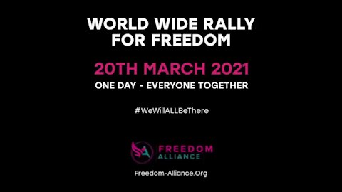 Matt’s News Network 3-15-2021. Worldwide Rally for Freedom!