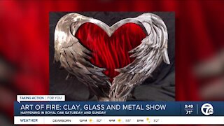 Art of Fire: Clay, Glass & Metal Show