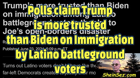 Polls claim Trump more trusted than Biden on Immigration by Latino battleground voters-572