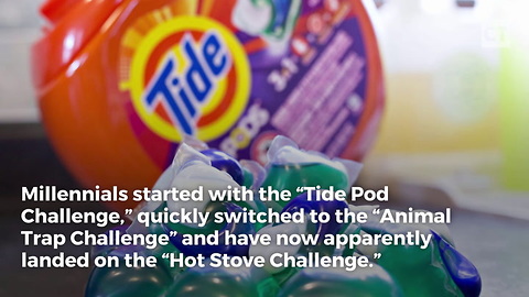 Millennials Start New Hot Stove Challenge to Upstage Tide Pods