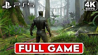 BLACK PANTHER WAR FOR WAKANDA PS5 Gameplay Walkthrough Part 1 FULL GAME [4K 60FPS] - No Commentary