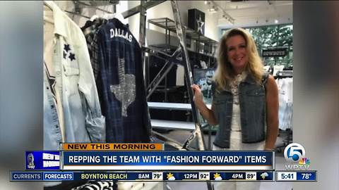 Boca Raton designer helping Dallas Cowboys make fashion statement