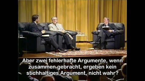 Christlicher Philosoph deklassiert atheistischen Wissenschaftler gleich zweimal