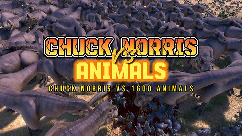 Chuck Norris vs 1000+ Animalss | ultimate epic battle simulator
