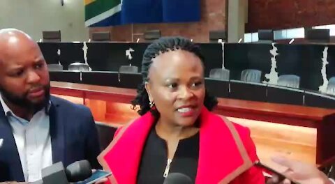 UPDATE 2 - DA wants Parliament to expedite removal proceedings against Mkhwebane (Sqc)