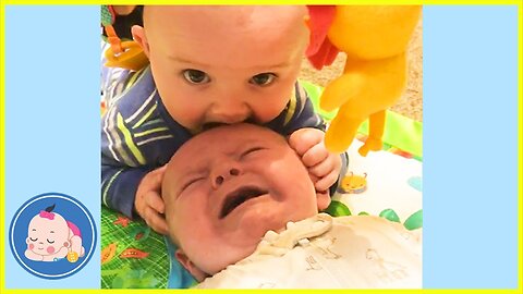 Top Videos Of Funny And Cute Twin Babies || Cool Peachy