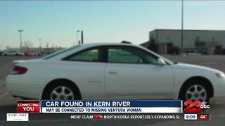 Car found in Kern River confirmed to belong to missing woman
