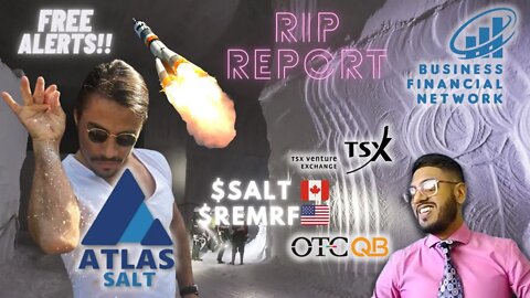 10 FACTS why SALT are HOT stocks to BUY Now 💎 AtlasSalt.com 📲 $SALT 🇨🇦 $REMRF 🇺🇸 Salt Bae 🧂 FREE TIP