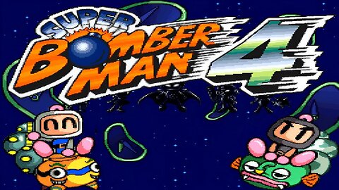 #letsplay Super Bomberman 4 Stage 4-1 até 4-8 Snes #ptbr