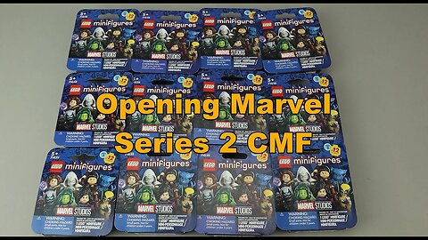 Opening Marvel CMF Series 2 set 71039