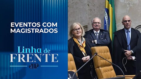 Juízes do STF participam de eventos patrocinados por interessados em processos | LINHA DE FRENTE