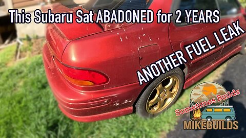 Repairing a Fuel Leak and Power Washing My Abandoned Subaru RS - SometimesBuilds 5