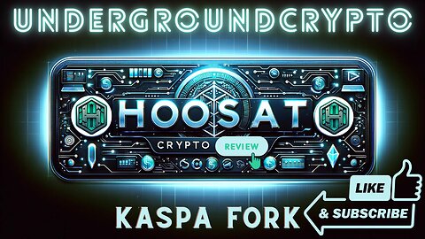 Hoosat Review! A Kaspa Fork Low Cap Gem! Hugh Potential?!?!