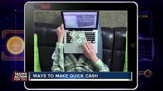 Ways to make quick cash