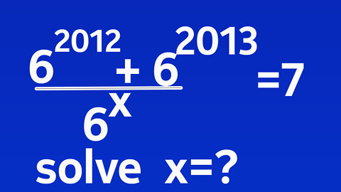 how to solve x=? from this exponential equation?