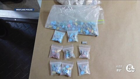 Candy-shaped methamphetamine pills found in Westlake, police say