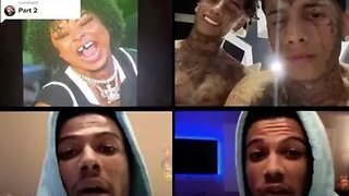Blueface Goes At It With The Island Boys On IG Live & Clown Each Other's Shorties! 2