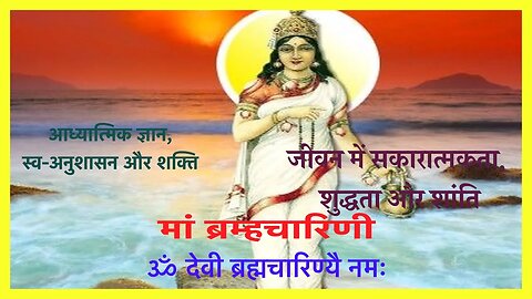 Maa Bramhcharni Mantra #Beej Mantra मां ब्रम्हचारिणी मंत्र #बीज मंत्र #Divinemelodies19