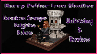 Harry Potter Iron Studios Statue Unboxing & Review: Hermione Granger Deluxe Polyjuice