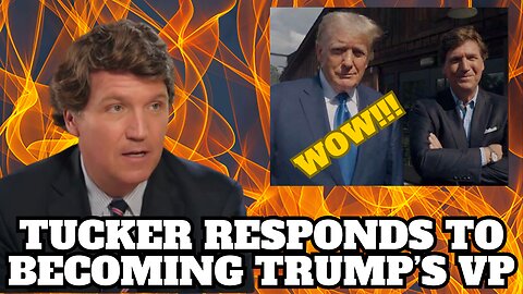 Tucker Left the Door Open to Becoming Trump's VP